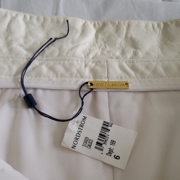 Rebecca Minkoff NEW Shorts Leather LaceUp Sexy 🎉HP🎉 - Picture 9 of 16